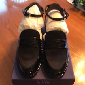 Stuart Weitzman backless loafer. More than 1/2 price! Never worn!